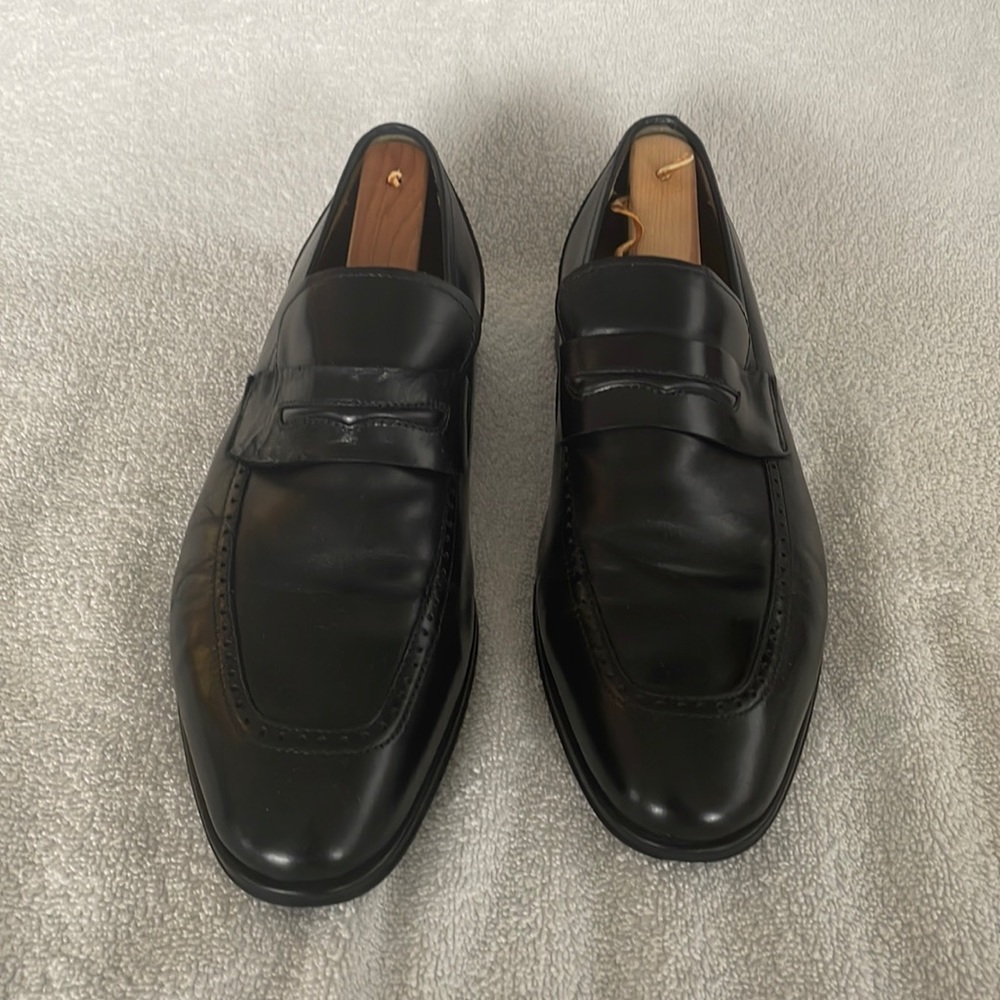 Steptronic Fiesta - black leather shoe